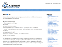 Tablet Screenshot of clipboardengineering.com